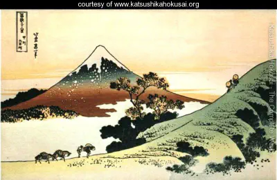Mt. Fuji in the Sunset