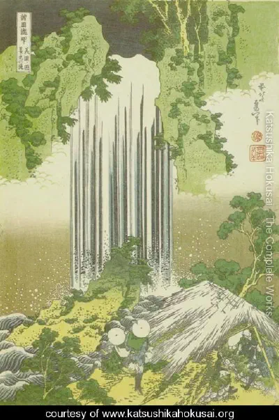 Yoro Waterfall in Mino Province Mino no kuni Yoro no taki